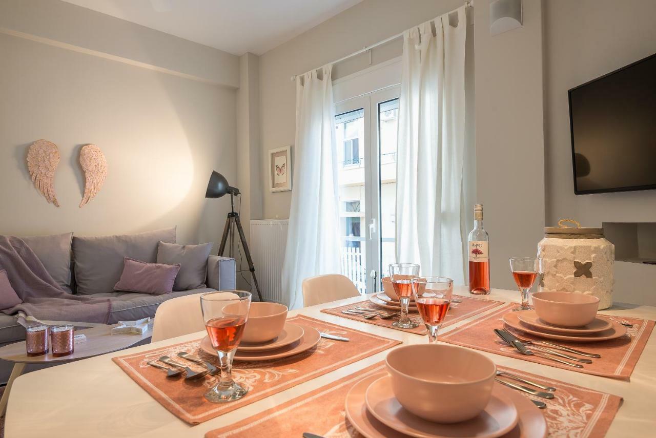 "Sunbow Earth"- Boutique New Apt In Dowtown Афины Экстерьер фото